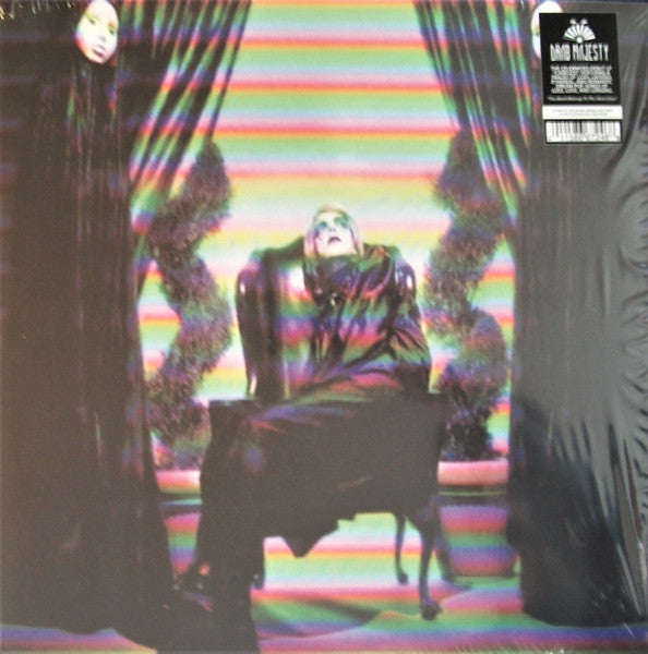 Drab Majesty – Careless (LP, Red/Orange Split, Dais Records, 2022) Front Cover