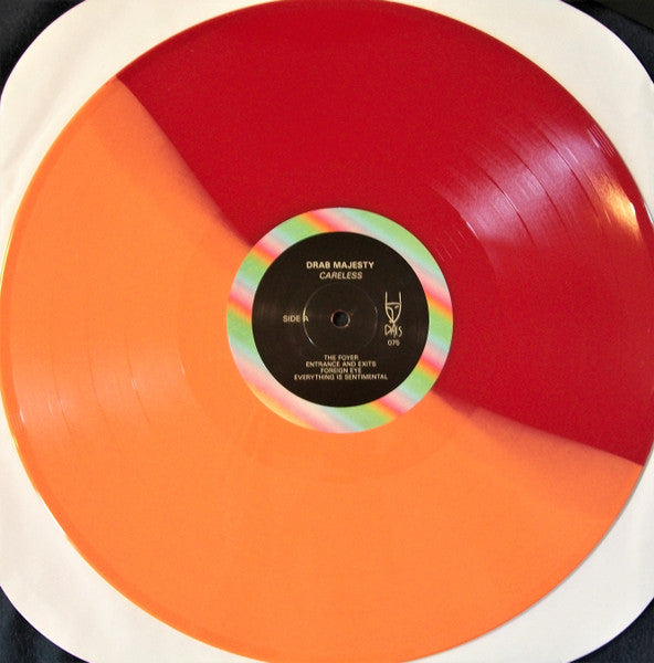 Drab Majesty – Careless (LP, Red/Orange Split, Dais Records, 2022) Image 3