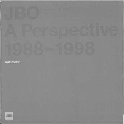 Various – JBO: A Perspective 1988-1998 (4xLP+Box Set, JBO, 1998) Front Cover