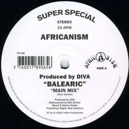 Africanism : Balearic (12")