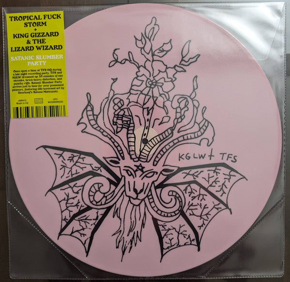 Tropical Fuck Storm + King Gizzard & The Lizard Wizard* : Satanic Slumber Party (12", S/Sided, Pin)