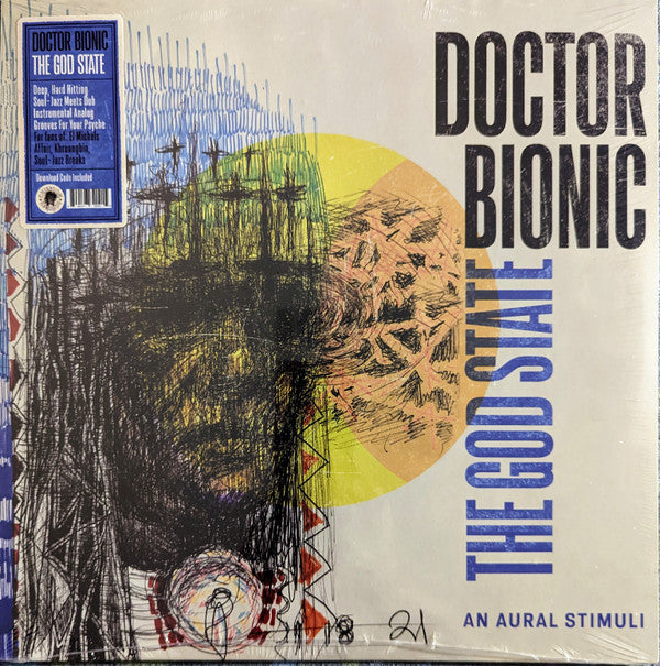 Doctor Bionic : The God State - An Aural Stimuli (LP, Album, Blu)