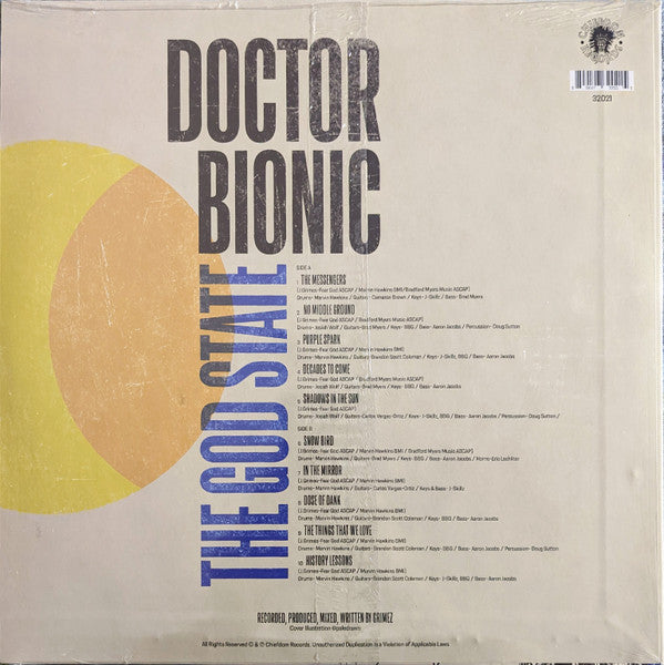 Doctor Bionic : The God State - An Aural Stimuli (LP, Album, Blu)