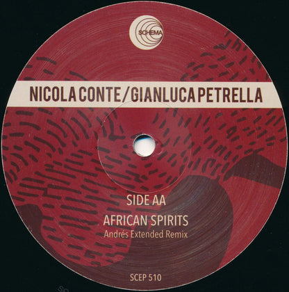 Nicola Conte / Gianluca Petrella : Nigeria / African Spirits Remixes (12")