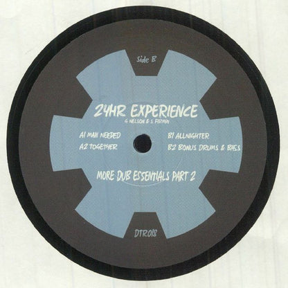 24Hr Experience – More Dub Essentials Part 2 (12", Digital Tape Recordings, 2022) Back Cover