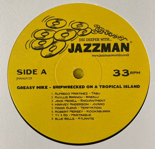洋楽 Greasy Mike Shipwrecked Vol 2 LP Various - Greasy Mike Shipwrecked On A Tropical Island (LP