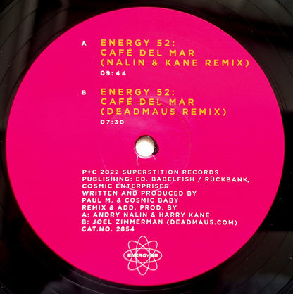 Energy 52 : Café Del Mar (12")