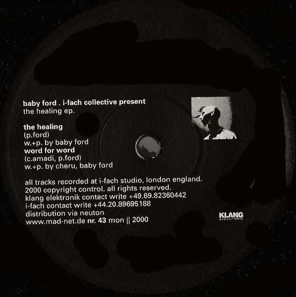 Baby Ford . I-Fach Collective* : The Healing EP (12", EP)