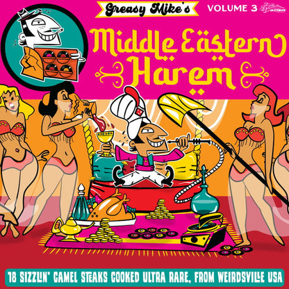 Various : Greasy Mike's Middle Eastern Harem (LP, Album, Comp)