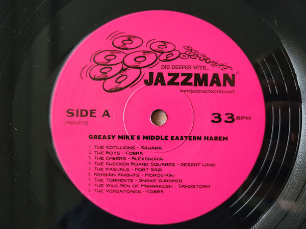 Various : Greasy Mike's Middle Eastern Harem (LP, Album, Comp)