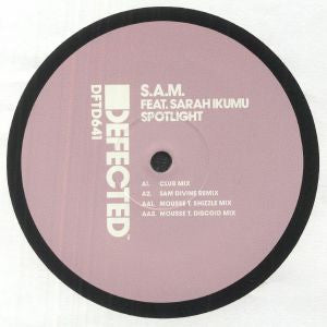 S.A.M. (5) Feat. Sarah Ikumu : Spotlight  (12")