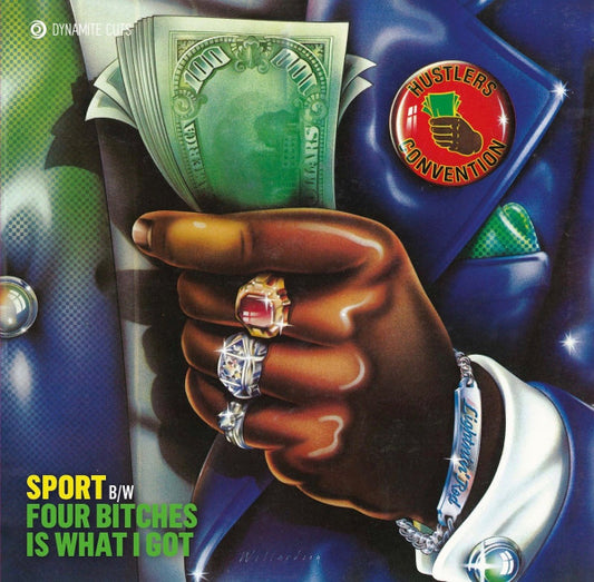 Lightnin' Rod : Sport / Four Bitches Is What I Got (7", Ltd, Gre)