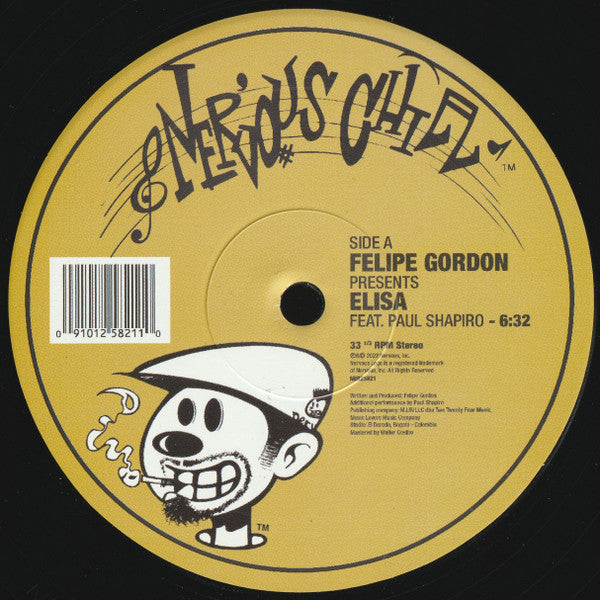 Felipe Gordon Feat. Paul Shapiro : Elisa / Resonant Memories (12")