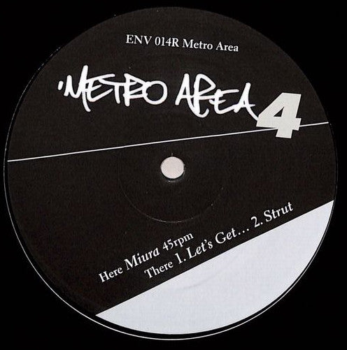 Metro Area – Metro Area 4 (12", Environ, 2023) Front Cover