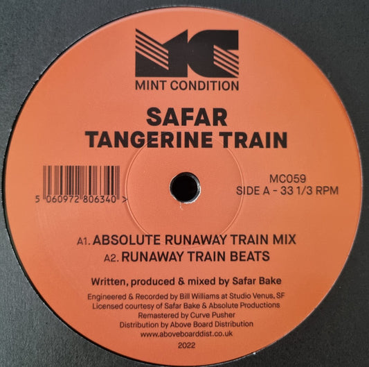 Safar : Tangerine Train (12", RE, RM)