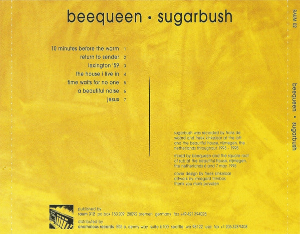 Beequeen : Sugarbush (CD, Album, Ltd)