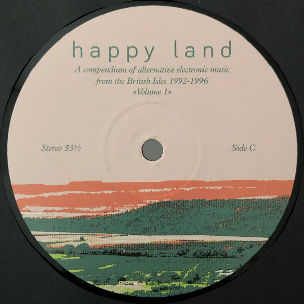 Various : Happy Land (A Compendium Of Alternative Electronic Music From The British Isles 1992-1996) (Volume 1) (2x12", Comp)