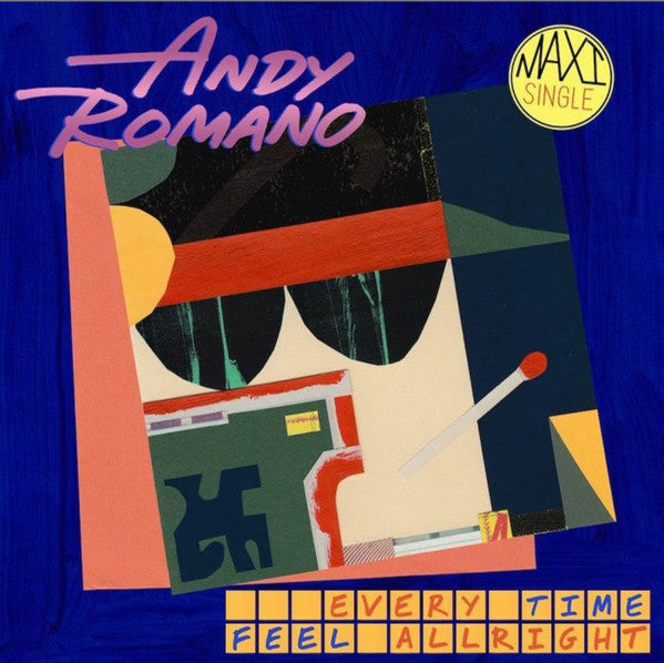 Andy Romano : Every Time Feel Allright (12", Maxi, RE)