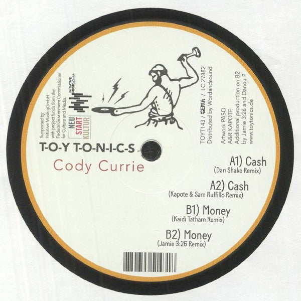 Cody Currie : Cash / Money Remixes (12")