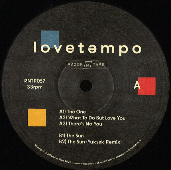 lovetempo : lovetempo EP (12", EP)