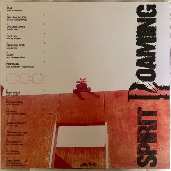 Akai Solo – Spirit Roaming (LP, Backwoodz Studioz, 2023) Back Cover