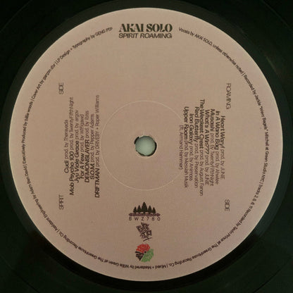 Akai Solo – Spirit Roaming (LP, Backwoodz Studioz, 2023) Image 3