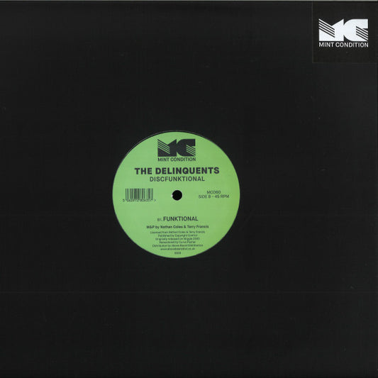 The Delinquents : Discfunktional (12", RE, RM)