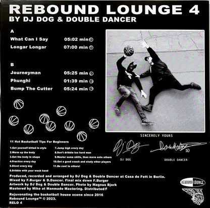 DJ Dog (2) & Double Dancer : Rebound Lounge 4 (12", EP)