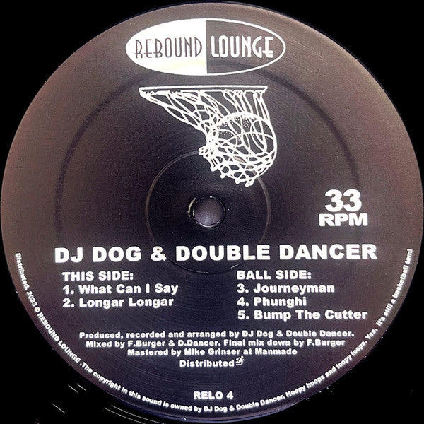 DJ Dog (2) & Double Dancer : Rebound Lounge 4 (12", EP)