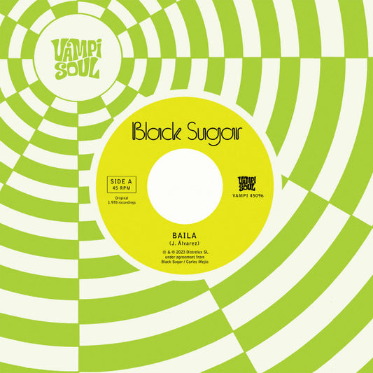 Black Sugar : Baila / Sha La La Means I Love You (7", Single, RE)