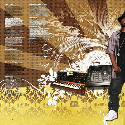 J Dilla – The Shining (2xLP, Gatefold, BBE, 2023) Back Cover
