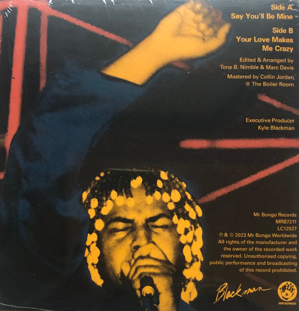 Don Blackman - Say You'll Be Mine (7