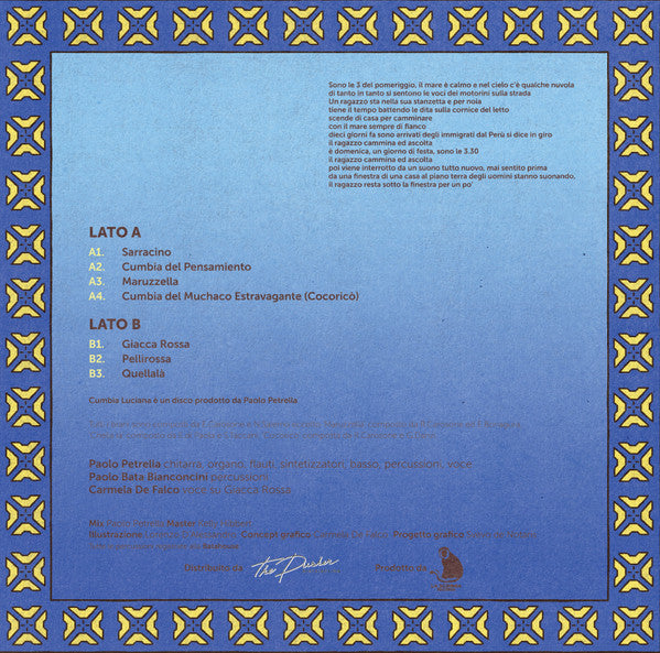 Paolo Petrella : Cumbia Luciana (LP, Album)