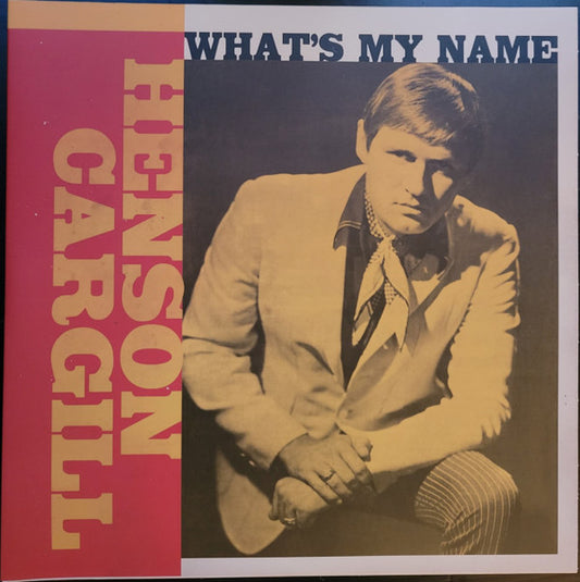 Henson Cargill : What's My Name (LP, Comp, Ltd, Gat)