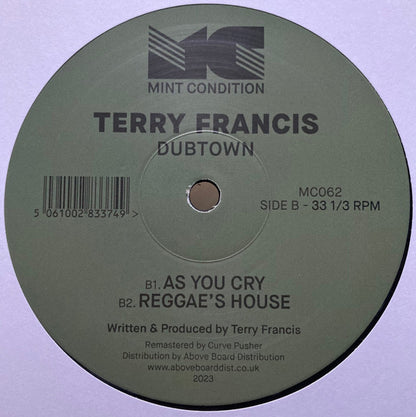 Terry Francis : Dubtown (12", RE)