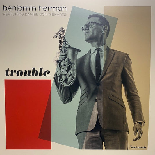 Benjamin Herman Featuring Daniel von Piekartz : Trouble (LP, Album, Ltd, Tra)