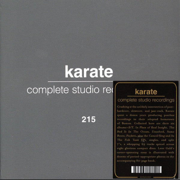 Karate : Complete Studio Recordings (CD, Album, RE, RM + CD, Album, RE, RM + CD, Album,)