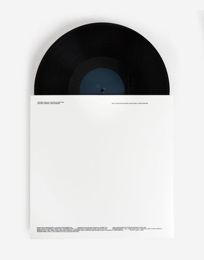 Stephen O'Malley, Anthony Pateras : Sept Duos Pour Guitare Acoustique & Piano Pr​é​paré (LP + LP, S/Sided, Etch + Album, Ltd)