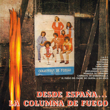 La Columna De Fuego – Desde España... (LP, Vampi Soul, 2023) Front Cover