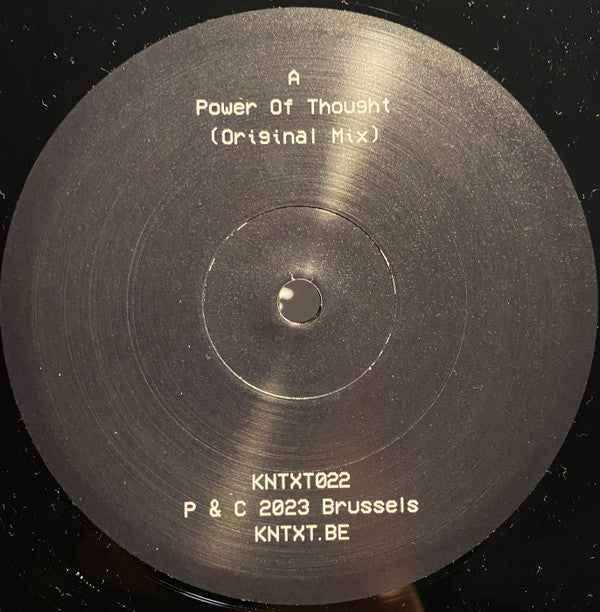 Charlotte De Witte : Power Of Thought EP (12")