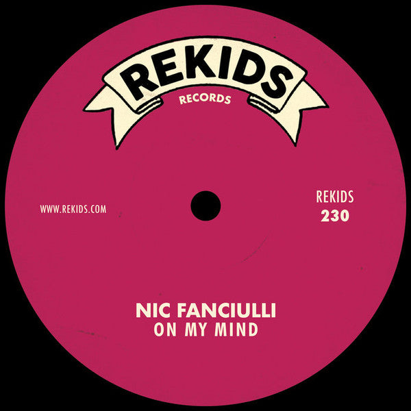 Nic Fanciulli : On My Mind (12", EP)