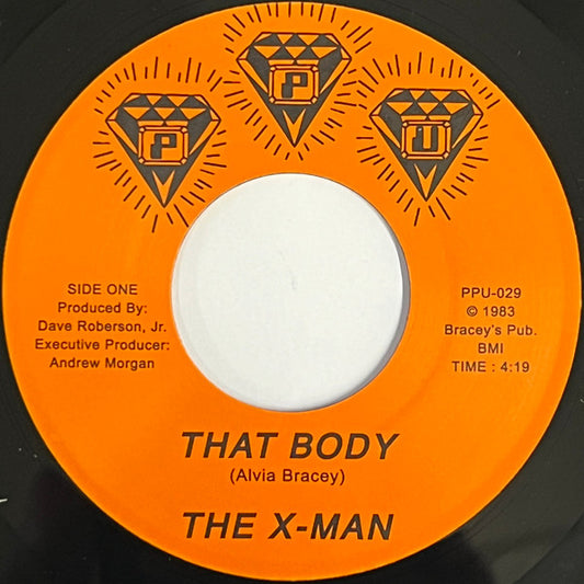 The X-Man (4) : That Body (7", Ltd, RE)