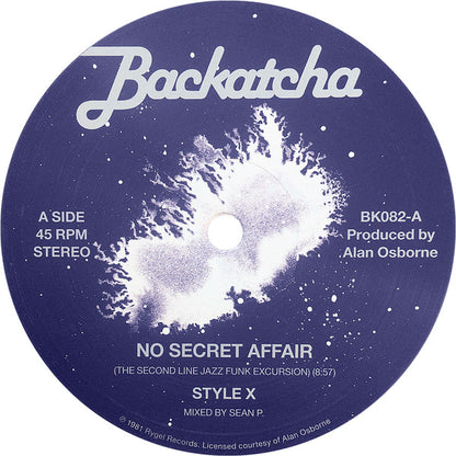 Style X : No Secret Affair (12")