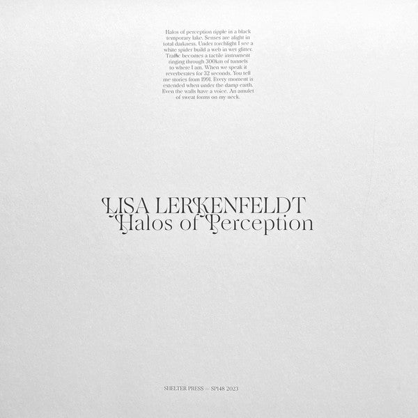 Lisa Lerkenfeldt : Halos Of Perception (LP, Album)