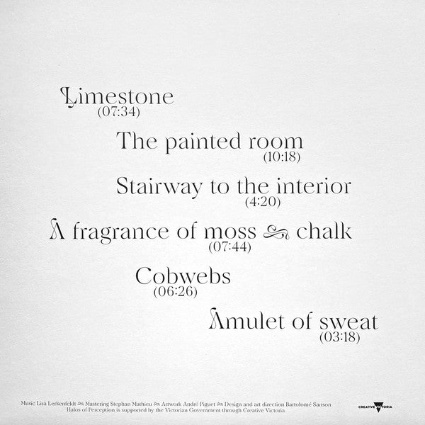 Lisa Lerkenfeldt : Halos Of Perception (LP, Album)