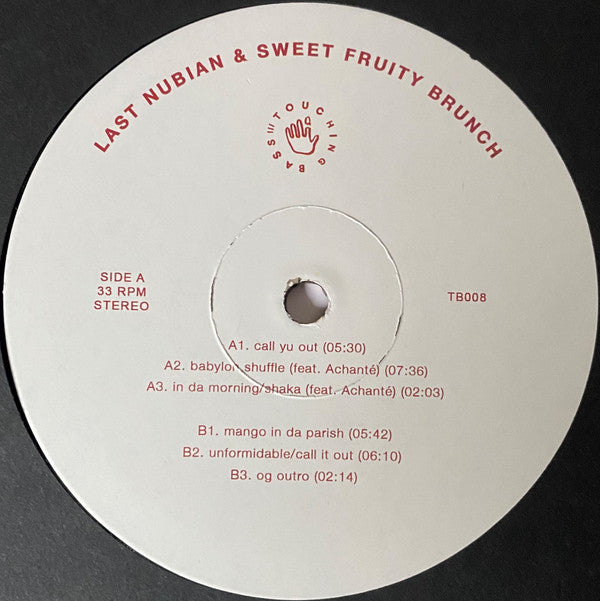 Last Nubian & Sweet Fruity Brunch : Babylon Shuffle (12")