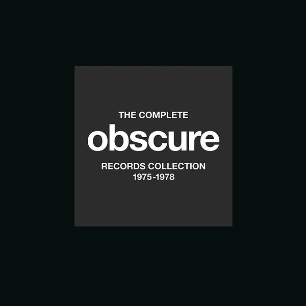 Various : The Complete Obscure Records Collection 1975-1978 (Box, Comp, Ltd + CD, Album, RE, RM + CD, Album, RE)