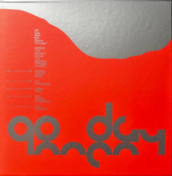 90 Day Men - We Blame Chicago (Box Set+LP+LP+LP+LP+LP) (Orange