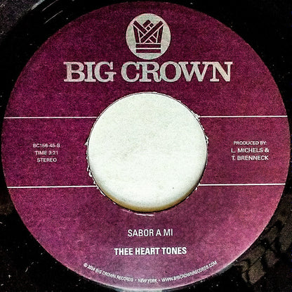 Thee Heart Tones : Forever & Ever / Sabor A Mi (7", Single)