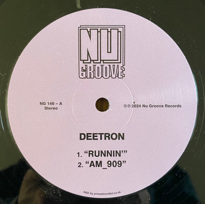 Deetron Bruise – Runnin' / AM_909 / Sway / Getup (12", Nu Groove Records, 2024) Front Cover